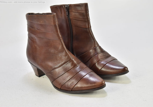 Caprice Damen Stiefelette Boots UK 4 Nr. 24-B 7189-SchuhGebraucht