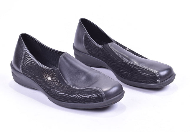 Medicus Damen Halbschuhe Slipper Ballerinas UK 7,5 Nr. 23-M 783-Schuh-Gebraucht-secondhand