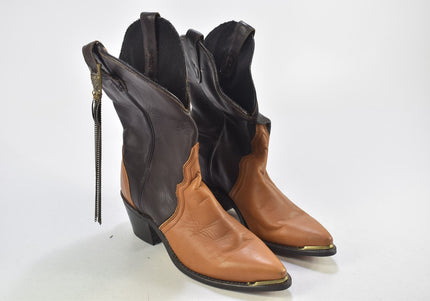 Western Damen Stiefelette Boots SL 26cm Nr. 24-B 1376-Schuh-Gebraucht-secondhand