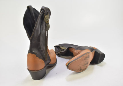 Western Damen Stiefelette Boots SL 26cm Nr. 24-B 1376-Schuh-Gebraucht-secondhand