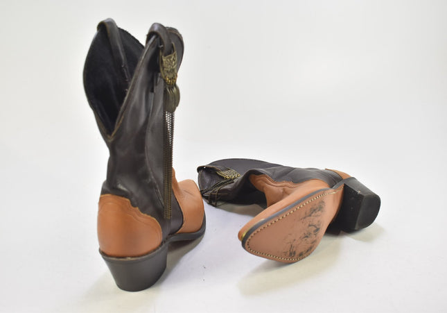 Western Damen Stiefelette Boots SL 26cm Nr. 24-B 1376-Schuh-Gebraucht-secondhand