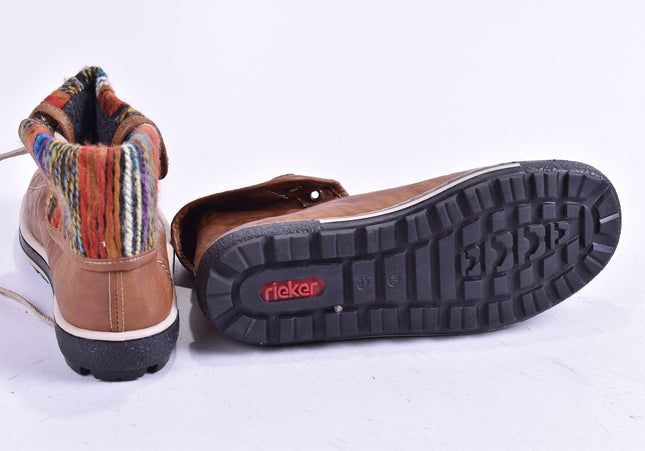 Rieker Damen Stiefelette Boots EUR 38 Nr. 24-Y 3296-Schuh-Gebraucht-secondhand