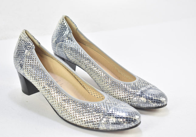 Hassia Damen Pumps High Heels UK 7 Nr. 24-J 749-Schuh-Gebraucht-secondhand