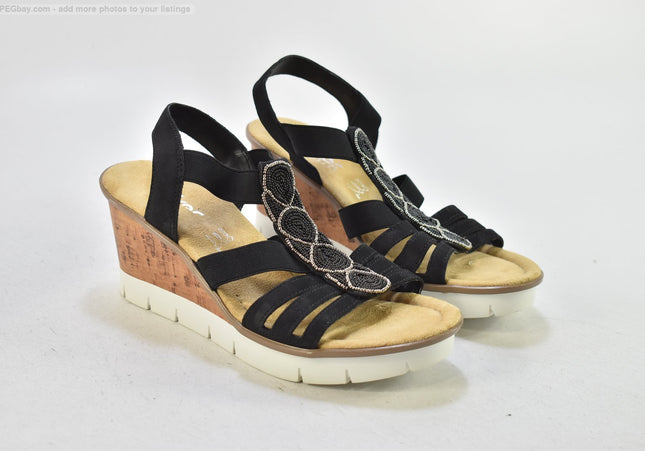 Rieker  Damen Sandale Sandalette  EUR 39 Nr. 26-S 1982