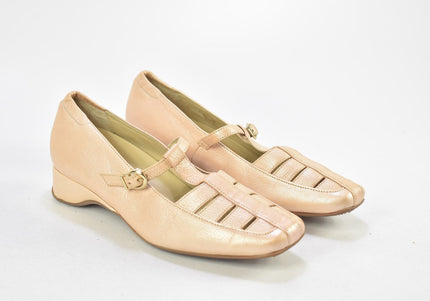 Hassia Damen Halbschuhe Slipper Ballerinas UK 6 Nr. 24-J 3333-Schuh-Gebraucht-secondhand