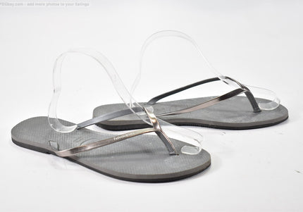 Havaianas Damen Sandale Pantolette EUR 41-42 Nr. 25-S-1394-Schuh-Gebraucht-secondhand