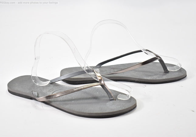 Havaianas Damen Sandale Pantolette EUR 41-42 Nr. 25-S-1394-Schuh-Gebraucht-secondhand