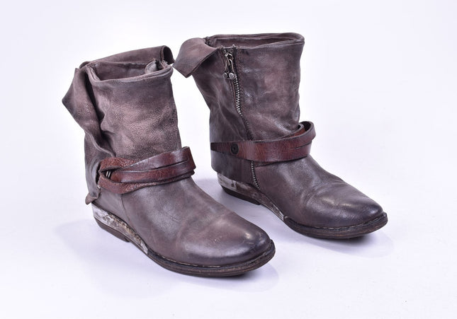 Airstep Damen Stiefelette Boots EUR 37 Nr. 23-A 3084-Schuh-Gebraucht-secondhand