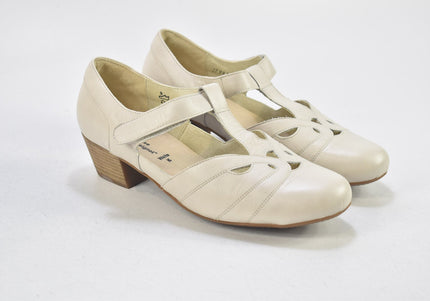 Waldläufer Damen Pumps High Heels UK 6,5 Nr. 24-X 124-Schuh-Gebraucht-secondhand