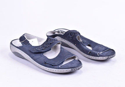 Waldläufer Damen Sandale Sandalette UK 4,5 Nr. 24-SD 2837-Schuh-Gebraucht-secondhand