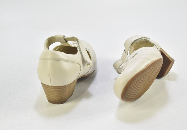 Waldläufer Damen Pumps High Heels UK 6,5 Nr. 24-X 124-Schuh-Gebraucht-secondhand