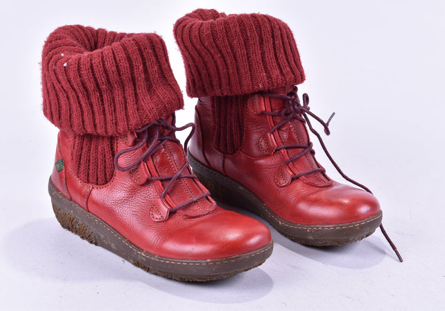 El Naturalista Damen Stiefelette Boots EUR 36 Nr. 24-M 125-Schuh-Gebraucht-secondhand
