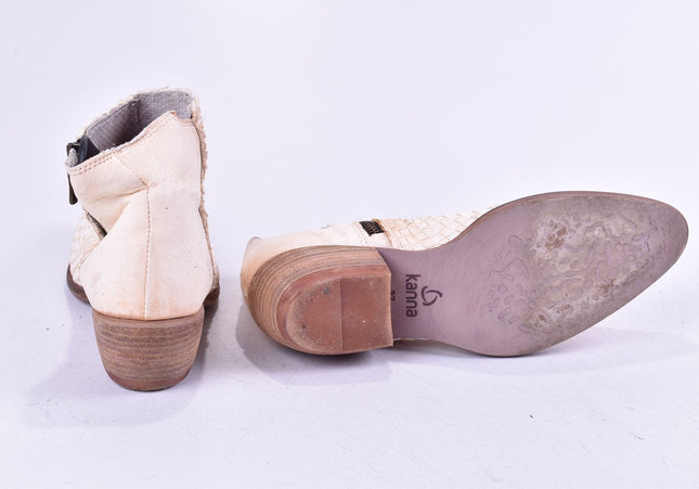 Kanna Damen Stiefelette Boots EUR 37 Nr. 24-F 494-Schuh-Gebraucht-secondhand