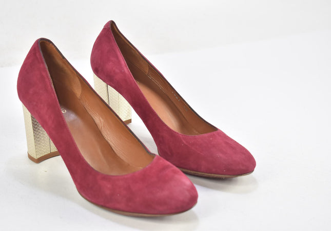Heyraud Damen Pumps High Heels EUR 38 Nr. 24-J 750-Schuh-Gebraucht-secondhand