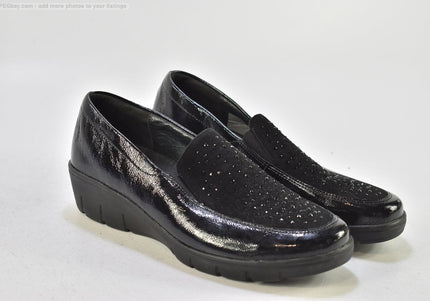 Semler  Damen Halbschuhe Slipper Ballerinas  UK 7 Nr. 26-G 548
