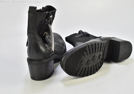 Cafe Moda Damen Stiefelette Boots EUR 41 Nr. 25-B 803-gebrauchte schuhe-second hand-SchuhGebraucht