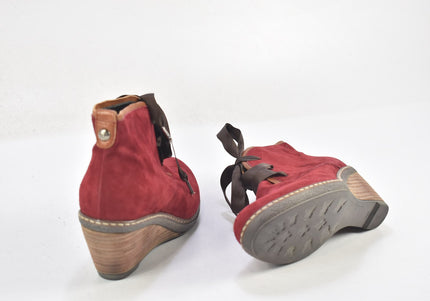 Donna Carolina Damen Stiefelette Boots EUR 38,5 Nr. 24-J 1652-Schuh-Gebraucht-secondhand