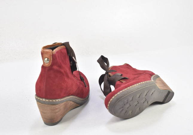 Donna Carolina Damen Stiefelette Boots EUR 38,5 Nr. 24-J 1652-Schuh-Gebraucht-secondhand