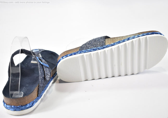 Esprit Damen Sandale Pantolette EUR 40 Nr. 25-S 1102-Schuh-Gebraucht-secondhand