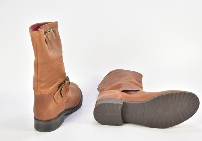 Shoot Damen Stiefelette Boots EUR 40 Nr. 24-M 452-Schuh-Gebraucht-secondhand