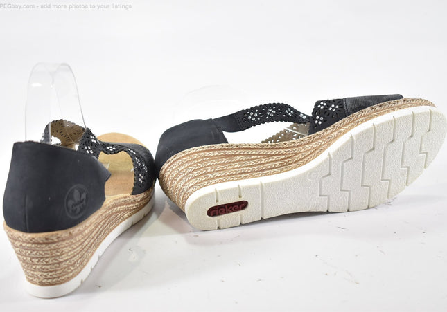 Rieker  Damen Sandale Sandalette  EUR 41 Nr. 25-S 3786