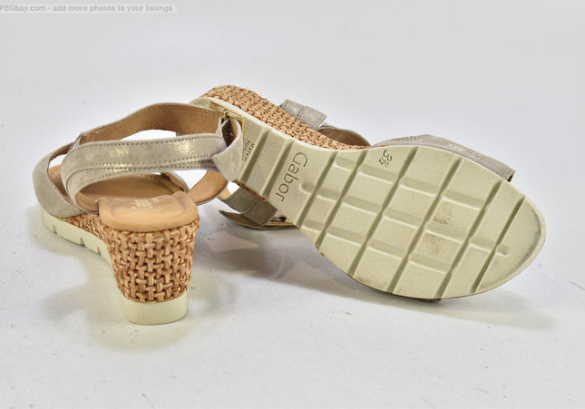 Gabor Damen Sandale Sandalette UK 3,5 Nr. 25-S 1923-SchuhGebraucht