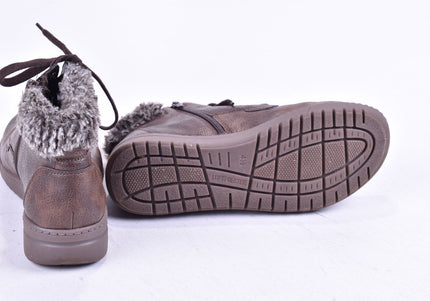 Jenny Damen Stiefelette Boots UK 4,5 Nr. 24-B 2371-Schuh-Gebraucht-secondhand