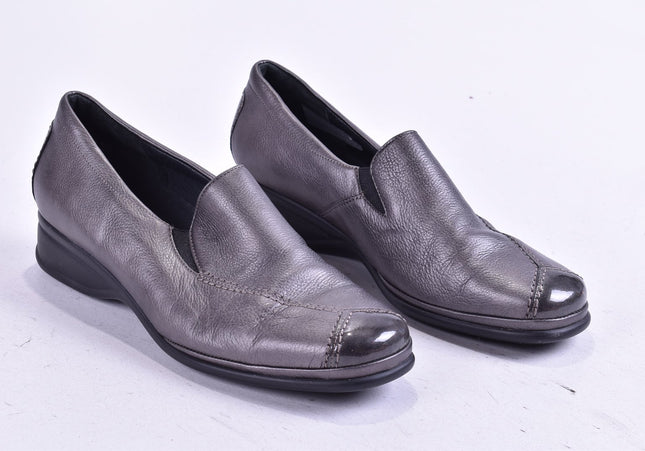 Semler Damen Halbschuhe Slipper Ballerinas UK 7 Nr. 24-Y 2042-Schuh-Gebraucht-secondhand