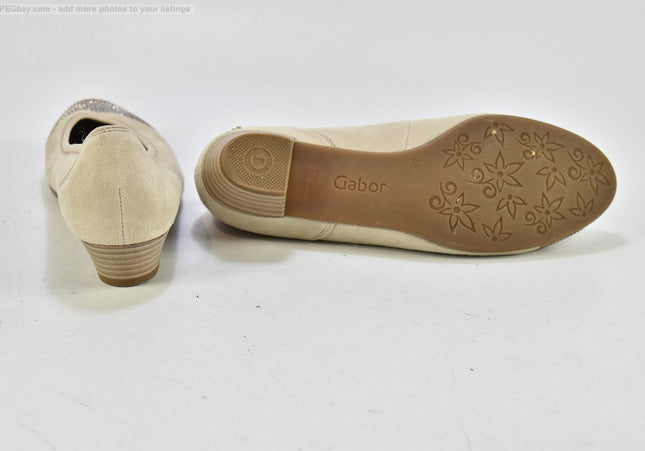 Gabor Damen Pumps High Heels UK 4,5 Nr. 25-Y 629-SchuhGebraucht
