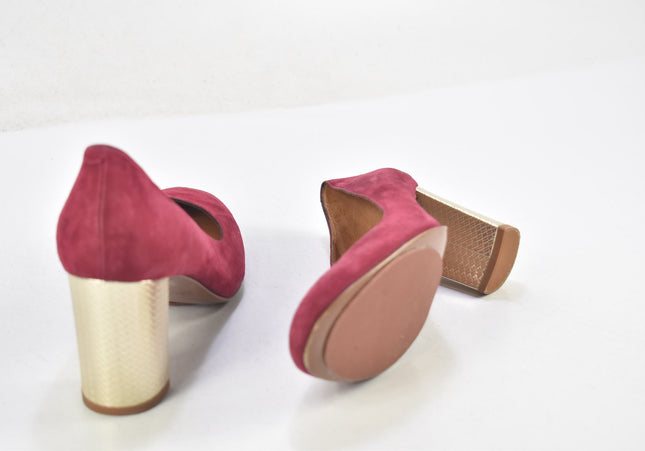 Heyraud Damen Pumps High Heels EUR 38 Nr. 24-J 750-Schuh-Gebraucht-secondhand