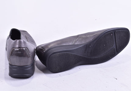 Semler Damen Halbschuhe Slipper Ballerinas UK 7 Nr. 24-Y 2042-Schuh-Gebraucht-secondhand