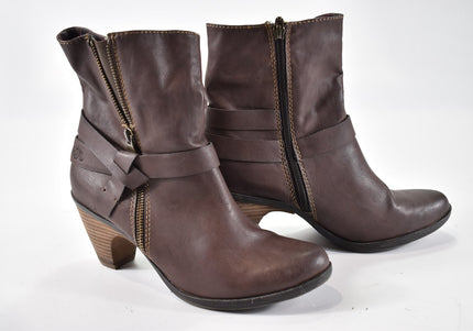 s.Oliver Damen Stiefelette Boots EUR 40 Nr. 24-F 2129-Schuh-Gebraucht-secondhand