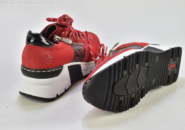 Rieker  Damen Halbschuhe Freizeitschuhe  EUR 41 Nr. 25-L 1263