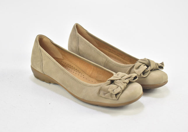 Gabor Damen Halbschuhe Slipper Ballerinas UK 3,5 Nr. 24-J 3835-Schuh-Gebraucht-secondhand