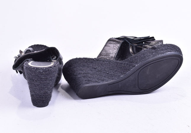 Vidoretta Damen Sandale Pantolette EUR 37 Nr. 24-SD 2284-Schuh-Gebraucht-secondhand