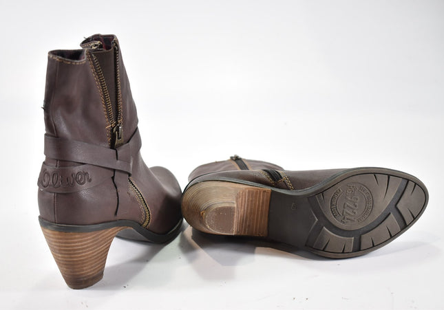 s.Oliver Damen Stiefelette Boots EUR 40 Nr. 24-F 2129-Schuh-Gebraucht-secondhand