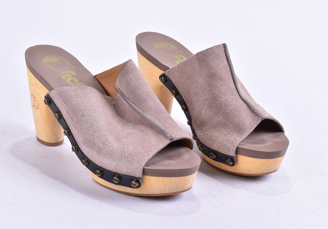 Flogg Damen Sandale Pantolette US 7,5 Nr. 24-SD 3377-Schuh-Gebraucht-secondhand