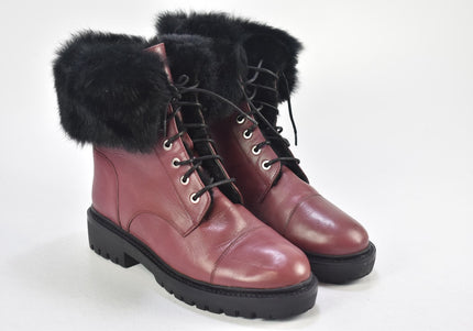 Escada Damen Stiefelette Boots EUR 36 Nr. 24-F 3612-Schuh-Gebraucht-secondhand
