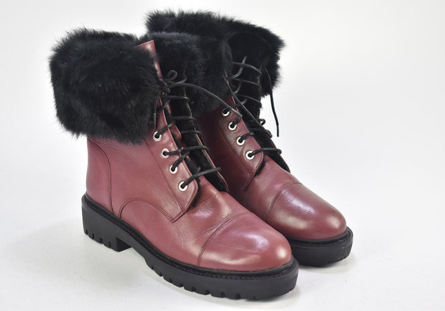 Escada Damen Stiefelette Boots EUR 36 Nr. 24-F 3612-Schuh-Gebraucht-secondhand