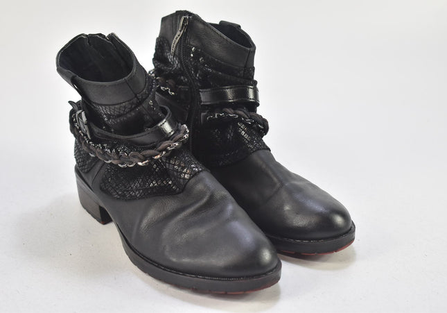 Tamaris Damen Stiefelette Boots EUR 37 Nr. 24-B 2836-Schuh-Gebraucht-secondhand