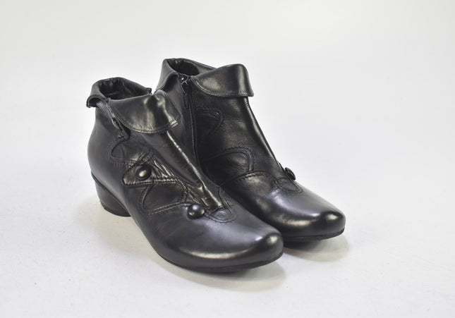 Kämpgen Damen Stiefelette Boots EUR 38 Nr. 24-B 4428-Schuh-Gebraucht-secondhand