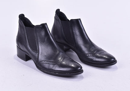 Paul Green Damen Stiefelette Boots UK 4 Nr. 24-M 790-Schuh-Gebraucht-secondhand