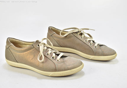 Ecco Damen Halbschuhe Freizeitschuhe EUR 39 Nr. 25-M 3101-Schuh-Gebraucht-secondhand