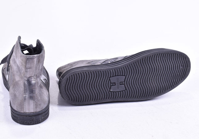 Hogan Rebel Damen Stiefelette Boots EUR 37,5 Nr. 24-B 2374-Schuh-Gebraucht-secondhand