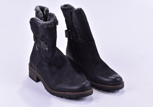 Drievholt Damen Stiefelette Boots EUR 37 Nr. 24-M 4528-Schuh-Gebraucht-secondhand