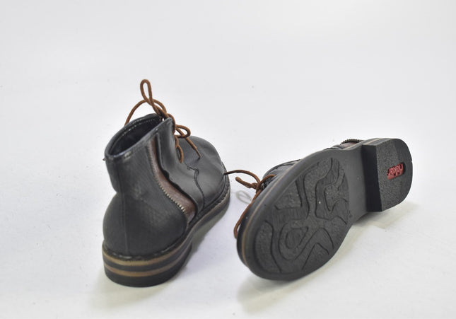 Rieker Damen Stiefelette Boots EUR 37 Nr. 24-B 3250-Schuh-Gebraucht-secondhand