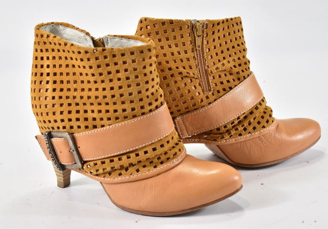 Miss Sixty Damen Stiefelette Boots EUR 38 Nr. 24-M 969-Schuh-Gebraucht-secondhand