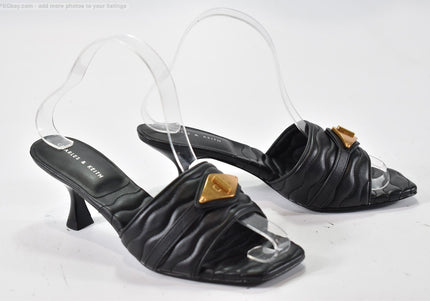 Charles&Keith Damen Sandale Pantolette EUR 37 Nr. 25-S-1399-Schuh-Gebraucht-secondhand