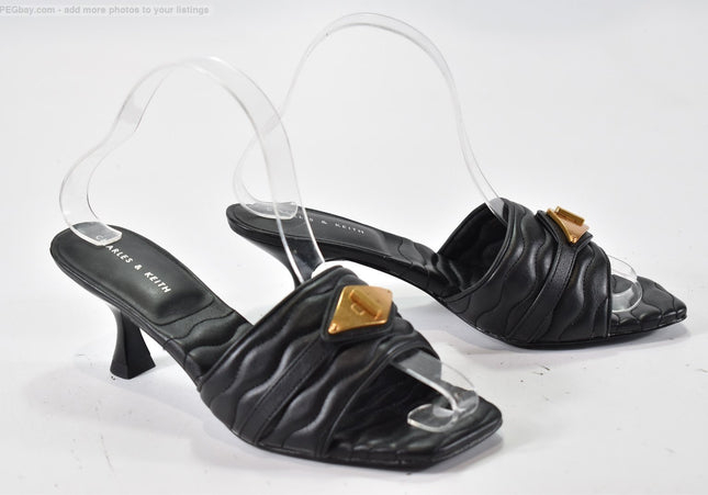 Charles&Keith Damen Sandale Pantolette EUR 37 Nr. 25-S-1399-Schuh-Gebraucht-secondhand