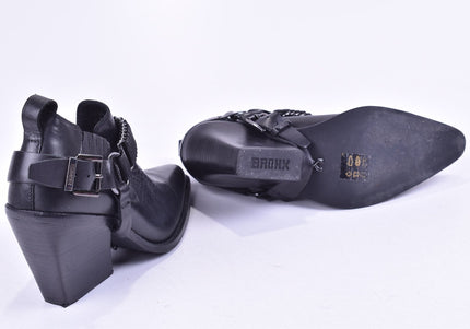Bronx Damen Stiefelette Boots EUR 36 Nr. 23-A 339-Schuh-Gebraucht-secondhand